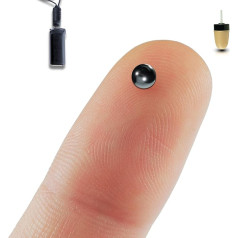 PingaOculto Шпионские наушники Bluetooth для тестирования Mini Nano Невидимые наушники для мобильного телефона с микрофоном - невидимые наушники Беспро