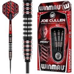 WINMAU Joe Cullen Ignition 21 g Professional Steel Tip Tungsten Darts with Flights and Stems (Waves)