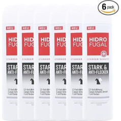 Hidrofugal Stark & Anti Stain Deodorant Antiperspirant Triple Effect 150 ml Pack of 6
