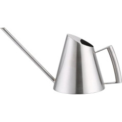 Лейка из нержавеющей стали Современный стиль Поливочный горшок 900 мл с длинным горлышком Матовый Садовые растения для дома Садовые растен