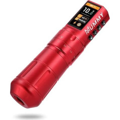 Mummy Scepter Tattoo Machine Pen с регулируемыми 7 штрихами 2,4 2,7 3,0 3,3 3,6 3,9 4,2 мм 1800mAh