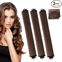 Бигуди для волос на ночь без нагрева Бигуди для волос на ночь без нагрева Гибкие бигуди для всех типов волос Большая волна DIY Инструменты дл