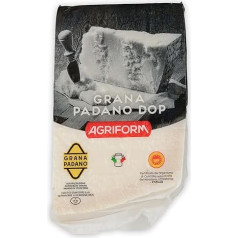 Food-United Grana Padano DOP 930 г formaggio-итальянский твердый сыр Итальянский сыр в цельном куске, выдержанный более 10 месяцев, с печатью PDO, для натирания н