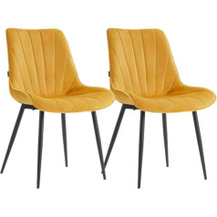 Colenis - Обеденный стул Lesedi - комплект из 2 - охристо-желтый