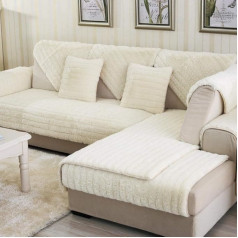 ‎Suuki Защитный чехол для дивана, защитные чехлы для дивана, угловой диван, бросок на диван, 2/3/4-местный тепловой диван дивана чехлы, толстый п