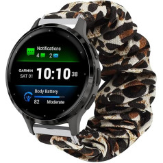 Blueshaweu браслет совместимый с Garmin Venu 3S, мягкий ремешок для часов для Garmin Venu 3S/Venu 2S/Forerunner 265S/Forerunner 255S/Rey/Vivomove 3S Smartwatch