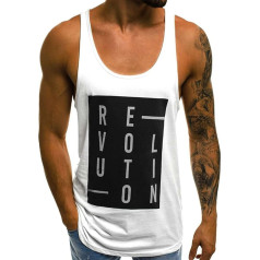 Voolga Танк Топ Мужчины Бодибилдинг Повседневная Бодибилдинг Мышцы Рубашки Атлетические Без Рукавов Рубашка Тренажерный Зал Стрингер Танк Р