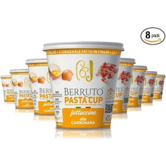 Премиум итальянская паста Закуска Карбонара Вкусная лапша быстрого приготовления / Натуральная / Без пальмового масла, без усилителя вкус