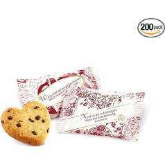 Coppenrath Печенье Сердечки Шоко в индивидуальной упаковке 200 x 5 г