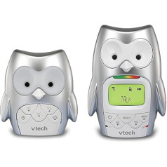 VTech BM2300 Семейная радионяня Сова серый