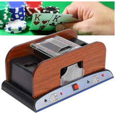 Автоматический шаффлер, электрический карточный дилер, инструмент для карточных игр, покерный диспенсер, подходит для домашней вечеринки