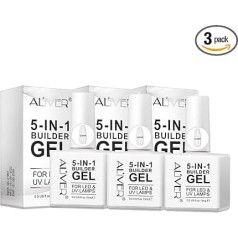 P-Beauty 5 в 1 Гель для наращивания ногтей, укрепляющий гель, гель для наращивания ногтей, УФ светодиод для ногтей, базовое покрытие, лак для ногт