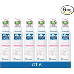 Mixa Mixa Антиперспирант Sensitive Confort Успокаивающий распылитель 150 мл (упаковка из 6)