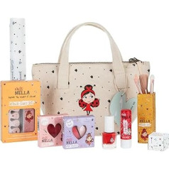 Miss Nella Special Edition Детский набор косметики и лаков для ногтей для маленьких девочек (Гламурные пикировки, 8 штук)