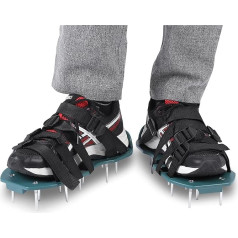 Ejoyous Аэратор для газона Аэратор для газона Скарификатор для газона Скарификатор для газона Гвоздезабивные ботинки для вашего газона или д