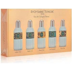 Eyup Sabri Tuncer Cologne Collection 5 x 16ml Glass Bottles Travel Size Gift Set (One Set)