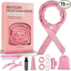 Ободок для завивки волос без нагрева, ободок для завивки волос без нагрева длиной 70 дюймов, мягкие велюровые бигуди без нагрева для длинных