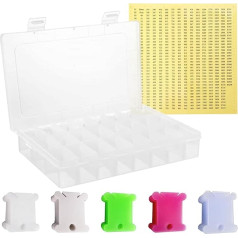Набор органайзеров для ниток для вышивания, 302 штуки, хранение ниток для вышивания, аксессуары для вышивания крестиком, подставка для ниток