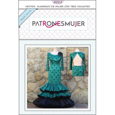 Выкройка платья фламинго для женщин DIY Видеоурок Размер 8-24 Различные размеры Выкройка на бумаге