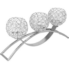 Держатель свечи хрустальный держатель свечи 3 головы арки держатель свечи для романтических вечеринок украшения стола свадьбы для малень