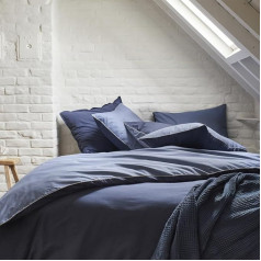 ESSIX Good Jours Nocturne Denim Пододеяльник 140 x 200 см Двухцветный хлопок