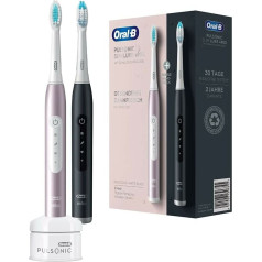 Oral-B pulsonic slim luxe 4900 розовое золото/матовый черный