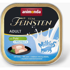 Animonda vom feinsten adult milkies с индейкой + молочный центр 100г
