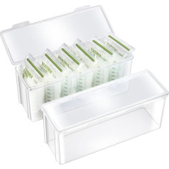 NEAMVCT Башня для хранения грудного молока, набор из 2 частей, органайзер для бутылочек, пакеты для хранения йогурта и контейнеры для хранения 