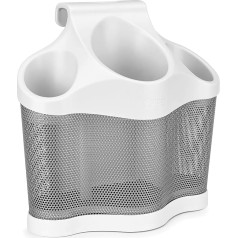 Термостойкая станция для укладки волос Polder BTH-7050-79B - идеально подходит для фенов, щипцов для завивки, щеток и многого другого - белый