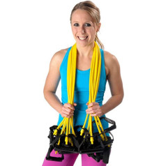 DITTMANN Упаковка из 10 трубок Ergo Tube Resistance Training Functional Fitness Rehab Yellow