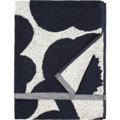 MARIMEKKO Unikko Махровое хлопковое полотенце (темно-синий) - Цветочные полотенца для рук - 28