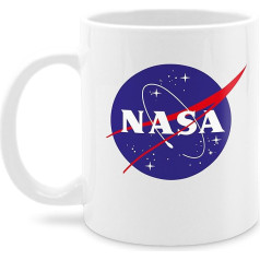 Кружка 325 мл - Заявление - Nasa Meatball Logo I NASA Space - 325 мл - Белый - Кружка Кофейные Чашки Изречения Заявления Космос Молоко Кофейные Чашки Заявление 