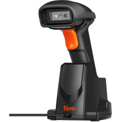 Tera Pro Extreme Performance 1MP Камера Сканер штрих-кода QR 2D 1D Bluetooth Сканер штрих-кода Беспроводной 2.4G с USB зарядной станцией Высокое разрешение сканиров