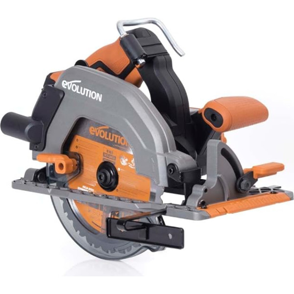 Evolution Power Tools R185CCS-Li Аккумуляторная бесщеточная циркулярная пила 18 В Li-Ion с диском TCT для разных материалов, режет дерево, металл, пластик и мно