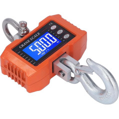 1000 кг Kranskala Hangeskala Fernbedienungssteuerung Digital Anzeige -Waage für Lagerhaus, Orange