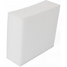 Schaumstoffplatte mit hoher Dichte für Kissen, Fenster, Sitzpolster, Esszimmerstühle, Sofas - anpassbarer Polsterschaum, Haustierbett-Ersatz (5 cm dick, 30 x 30 cm)