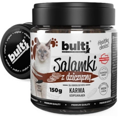 Bult Лакомство для кошек с олениной и саламом 150 г