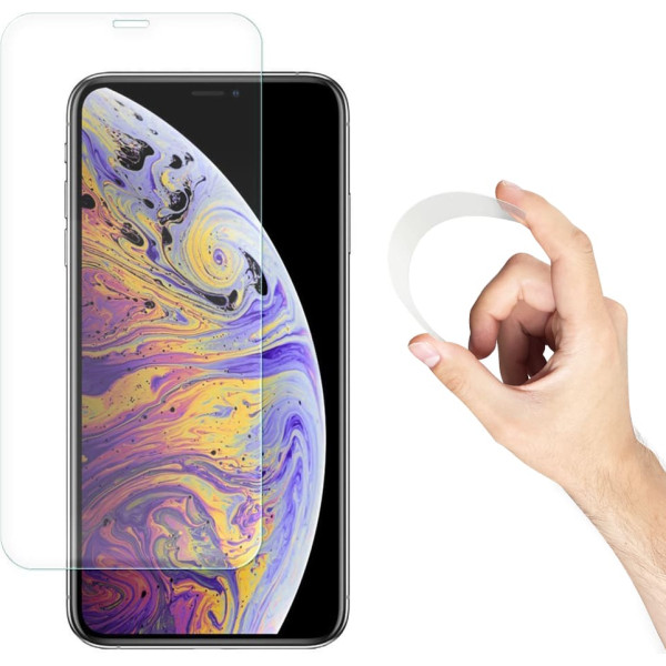 Гибридная гибкая стеклянная пленка для iPhone 13 mini Nano Flexi