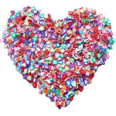 EHOPE Polyme Slices Nail Art Discs Fruit Slices DIY Fruit Nail Art Supplies Making Kit Decoration Art Crafts for Nail Art and Mobile Phone Decorations (HeartSlices)