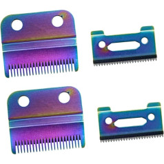 BIUDECO 2 комплекта сменных лезвий для машинок для стрижки волос, совместимых с профессиональными парикмахерскими принадлежностями Прочные л