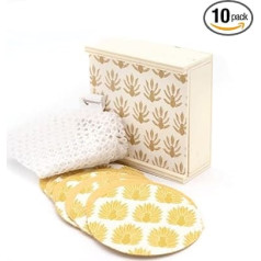 Lamazuna Набор моющихся очищающих салфеток 10 штук - ограниченная серия