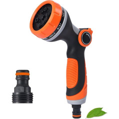Пистолет-распылитель для садового шланга, пистолет-распылитель с 10 регулируемыми насадками, пистолет-распылитель высокого давления, давл