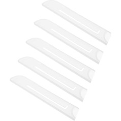 Карта поиска 5 Stück PP Sicherheitsmesser-Abdeckhülsen, Klingenkantenschutz, Universal-Klingenscheide für 20,3 cm Wassermelonenmesser, Weiß