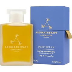 Aromatherapy Associates Масло для ванны и душа, роскошный спа, натуральное масло для ванны, веганское, без жестокости, экологически чистое (Deep Relax Bath and S