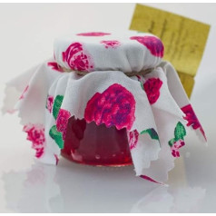 Чистое розовое желе | Джем из настоящих лепестков роз | Спред из роз | Спред для хлеба 200 г