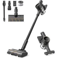 Беспроводной пылесос dreame R10 Pro, мощность всасывания 150AW, время работы 65 минут, щетка для разных поверхностей, светодиодные лампы, идеально по