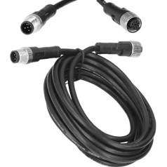 NMEA 2000 Backbone Cable 0.5 m - 4 m ABS Replacement Cable Marine Yacht Accessories for Lowrance Simrad B&G Navico Networks (3 m)