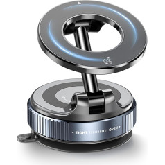 Вакуумная присоска Mag-Safe держатель автомобиля для MagSafe 360 ° вращения складной мобильный телефон магнитный держатель автомобиля для автомоб