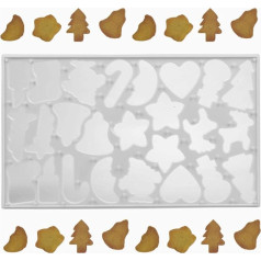 vykrajova?ka plato 25ks váno?ní 37x24cm PH