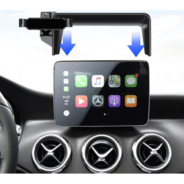 GXQKHFA Держатель для мобильного телефона Совместимость с 2015-2019 Mercedes GLA X156 CLA W117 200 250 220 Аксессуары (для 2015-2019 GLA X156/2014-2018 CLA W117 C117)